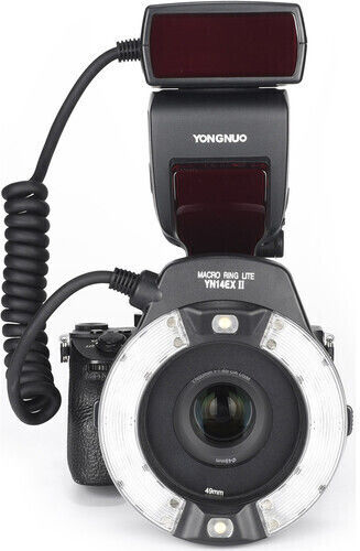 Yongnuo YN-14EX-S II Lite TTL Flash Macro Ring Kit for Sony Cameras