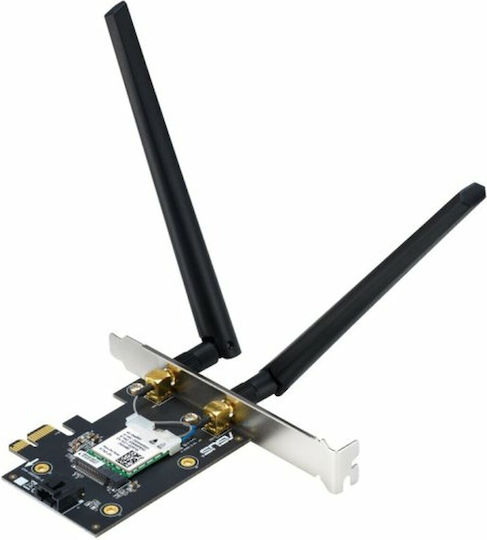 Asus PCE-BE6500 Ασύρματη Κάρτα Δικτύου Wi‑Fi 7 (6452Mbps) PCI-e