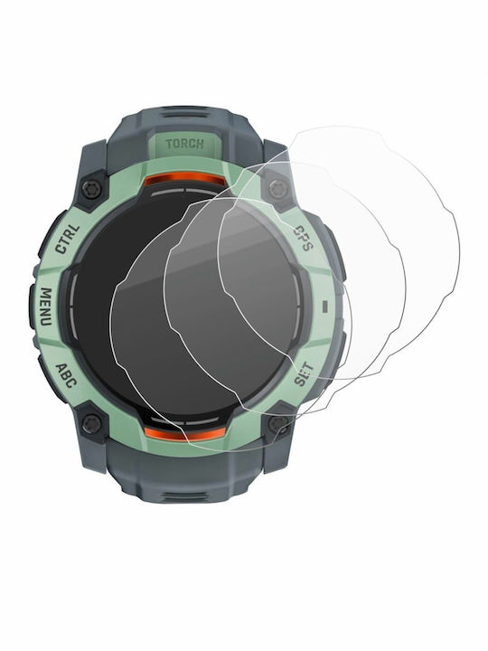 Brotect Airglass Displayschutzfolie für das Garmin Instinct 3 45mm 3Stück