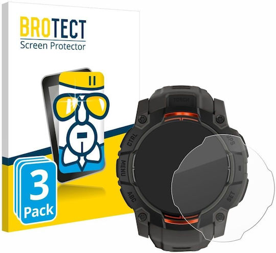 Brotect Airglass Screen Protector pentru Garmin Instinct 3 45mm 3buc