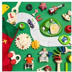 Plan Toys Bausteine City Holz