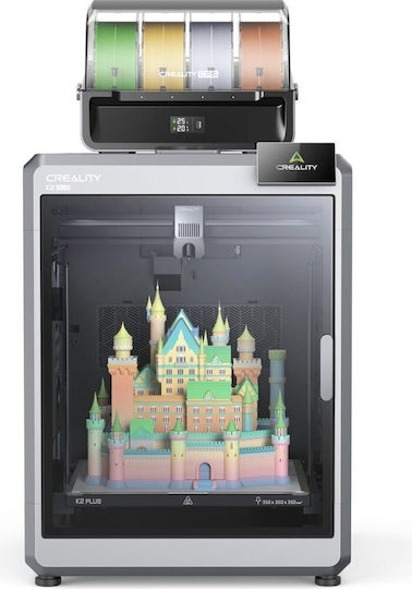 Creality3D K2 Plus Combo with CFS Kit Αυτόνομος 3D Printer με Σύνδεση Ethernet / USB