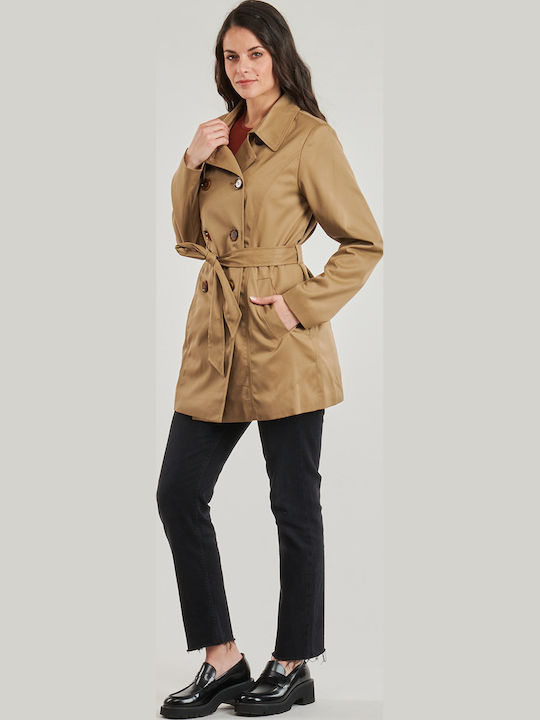 Valerie Damen Braun Trenchcoat