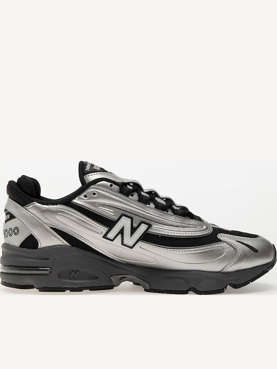 1000 Sneakers Black / Silver / Metallic
