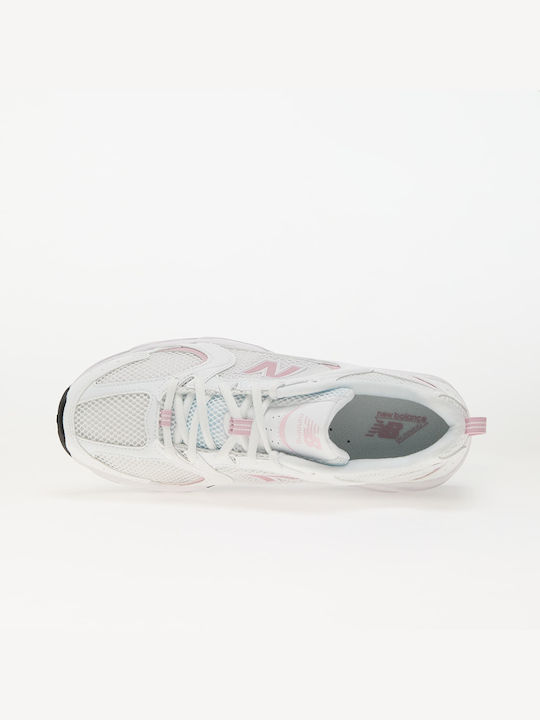530 Sneakers White / Pink