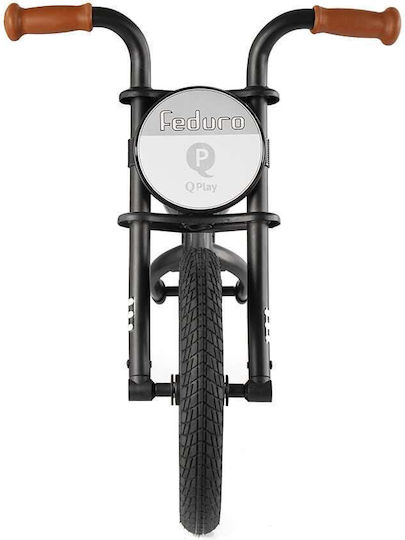 Q Play Kids Balance Bike Black