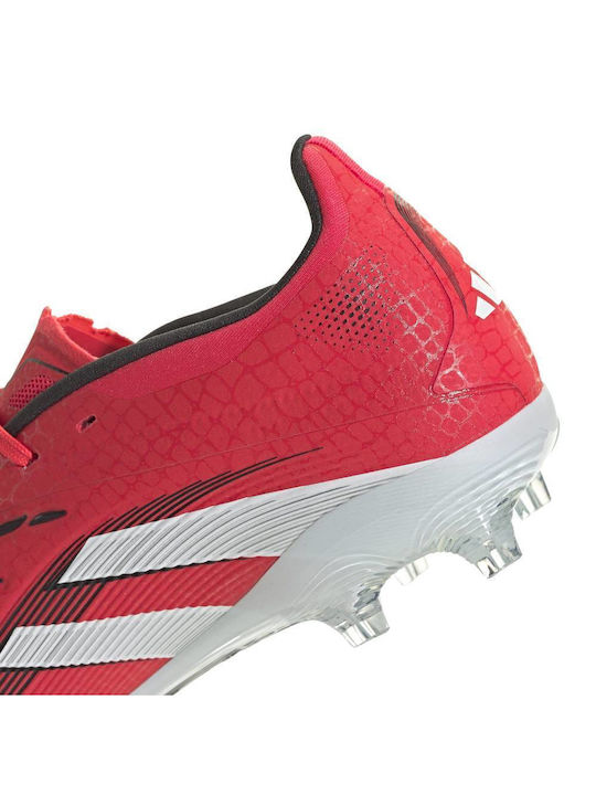 adidas Predator Elite Fußballschuhe mit Stollen Rot
