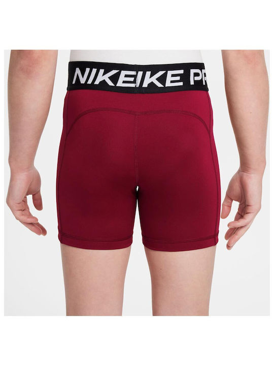 Nike Kinder Leggings Kurz Rot