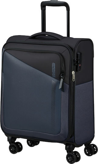 American Tourister Kabinenreisekoffer Black / Grey mit 4 Räder Höhe 55cm 150910-1062