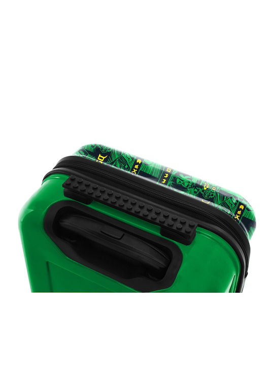 LEGO Ninjago Green Play Date Cabin Hard Suitcase Green With 4 Wheels Height 46cm