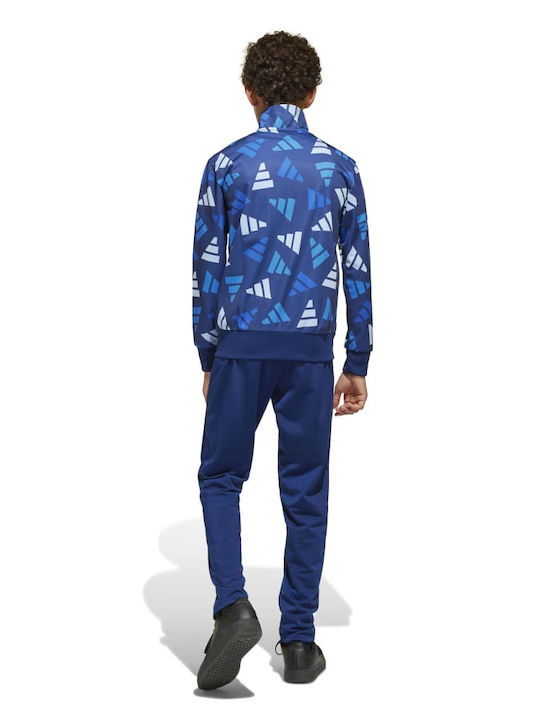 adidas Σετ Φόρμας Μπλε