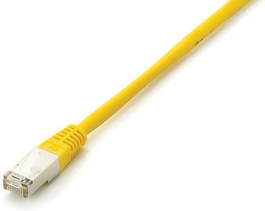 Equip S/FTP Cat.6a Ethernet Network Cable 0.5m Yellow 1pcs