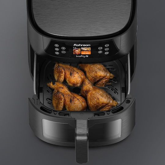 Rohnson Air Fryer with Wi-Fi 8lt Black R-2884 AI