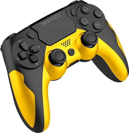 Yaxo Hornet Fury Wireless Gamepad pentru PC / PS4 Galben