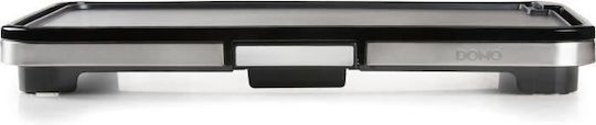 Domo Επιτραπέζια Ηλεκτρική Ψησταριά Raclette Λείας Πλάκας 2200W με Ρυθμιζόμενο Θερμοστάτη 55x30.5εκ.