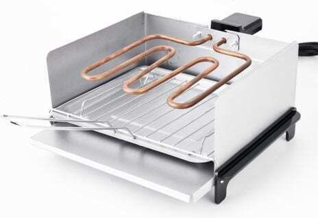 Elekom Tischplatte Elektrogrill Grill 800W 29cmx18.5cmcm