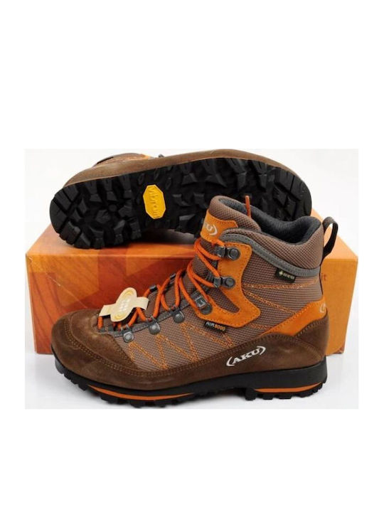 Aku Trekker Frauen Wanderschuhe Wasserdicht mit Gore-Tex-Membran Braune