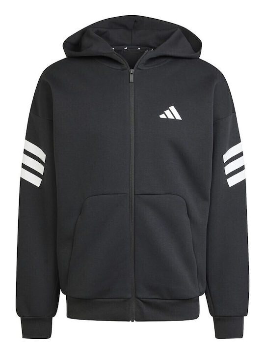 Future Icons 3-Stripes Hanorac Black
