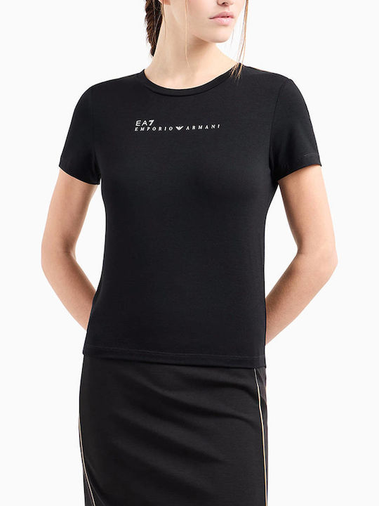 Emporio Armani Women's Athletic T-shirt Black