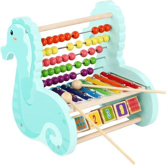 Instrument Muzical din Lemn cu Muzică și Sunete pentru 24++ Luni