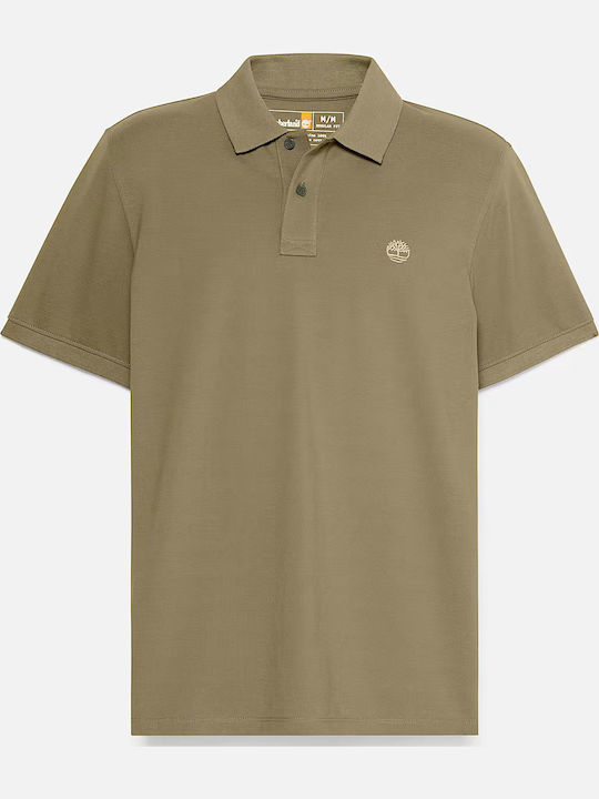 Millers River Pique Polo T-shirt Olive