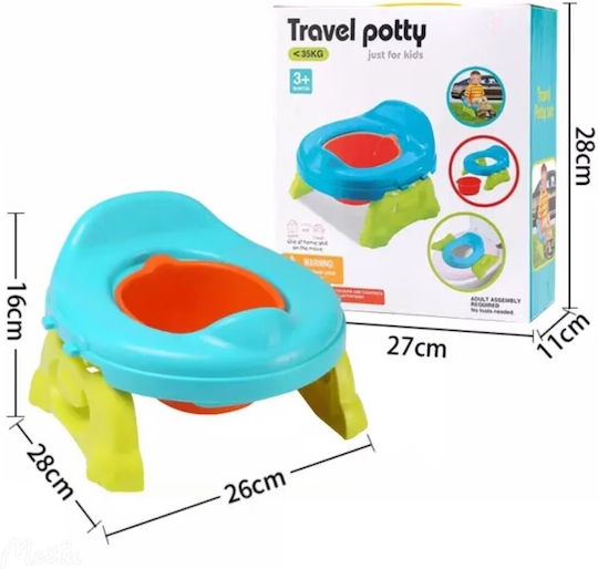 Potty Portabil Multicolor