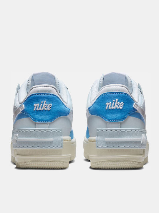 Air Force 1 Shadow Damen Flatforms Sneakers Weiß