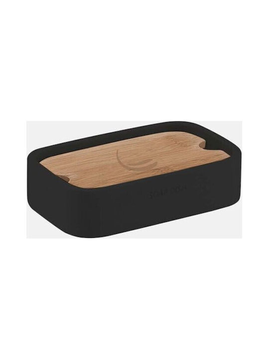 Gedy Dispenser made of Bamboo Black