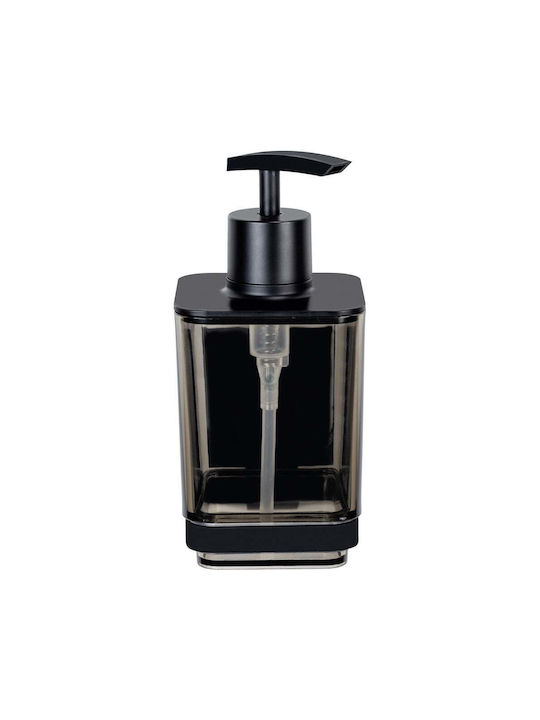 Wenko Επιτοίχιο Dispenser Πλαστικό Μαύρο 340ml