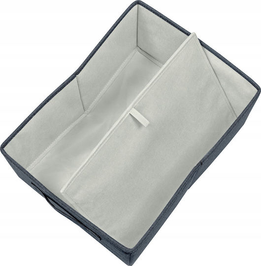 Leitz Stoff Aufbewahrungsbox mit Deckel Gray 28.5x38x20cm 2Stück