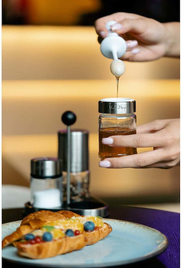 Vialli Design Salz- und Pfefferset Glas mit Gestell 2Stück
