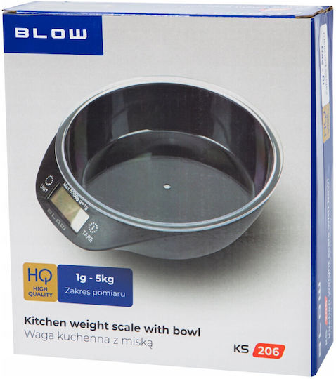 Blow Digitale Küchenwaage mit Eimer bis 5kg