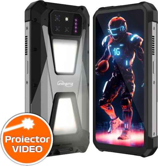 Unihertz 8849 Tank 3S 5G Dual SIM (12GB/256GB) Resistant Smartphone Black