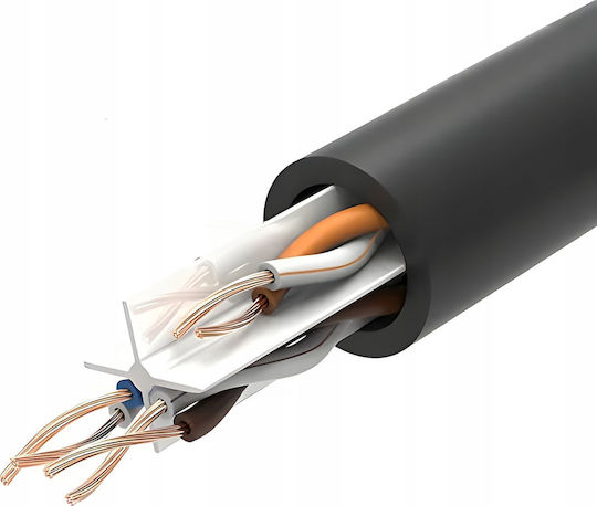Montis U/UTP Cat.6 (Gigabit) Cablu De Rețea Ethernet 2m Negru