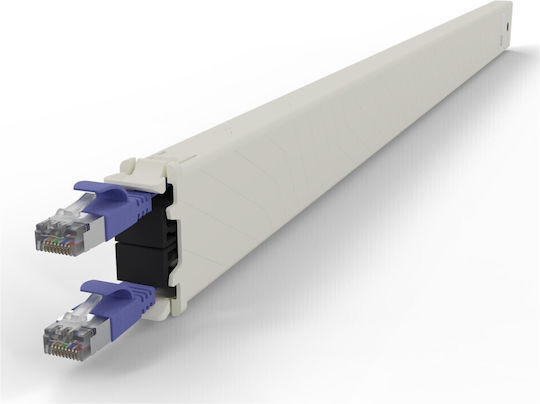 Patchbox U/FTP (STP) Cat.6a (Gigabit) Καλώδιο Δικτύου Ethernet 1.8m Μωβ