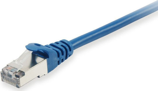 Equip S/FTP Cat.6a (Gigabit) Мрежов Кабел Ethernet 25м Син