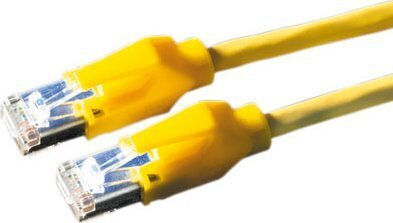 HP U/UTP Кат.6 Кабел за Ethernet мрежа 5м Жълт 1бр