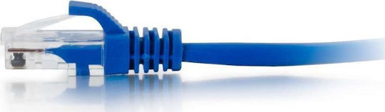 C2G U/UTP Cat.5e (Gigabit) Καλώδιο Δικτύου Ethernet 2m Μπλε