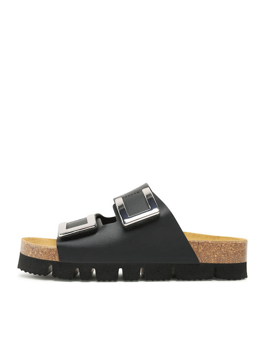 Sandale Casual Damă Negru