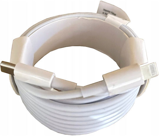 3M USB-A to Lightning Cable White 3m