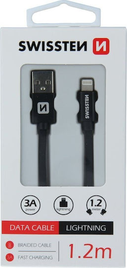 Swissten USB-A zu Lightning Kabel Grün 1.2m (71523207)