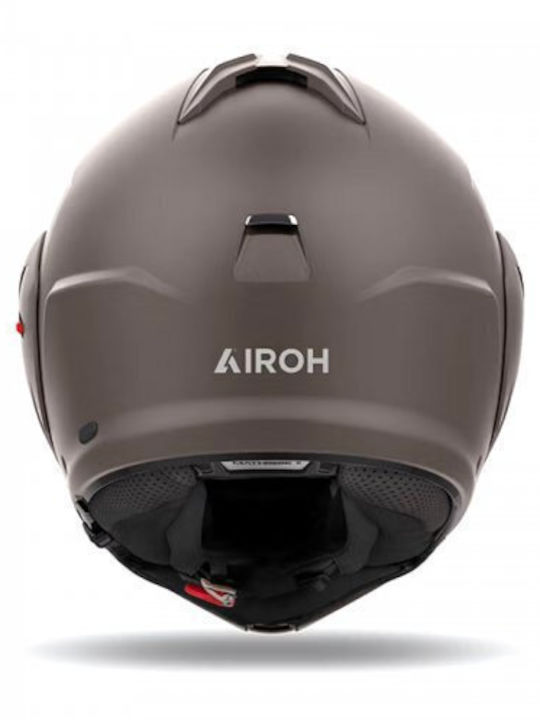 Airoh Mathisse II Bronze Matt Motorcycle Helmet Flip-Up ECE 22.06 1680gr with Pinlock and Sun Visor
