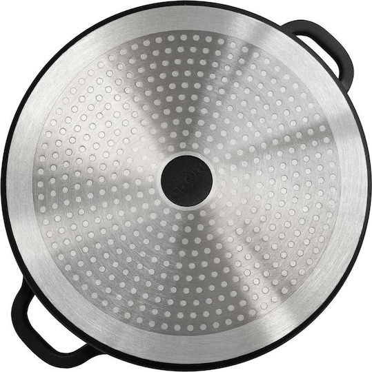 Orion Grande Aluminum Pan with Lid with Non-Stick Interior Coating 28cm