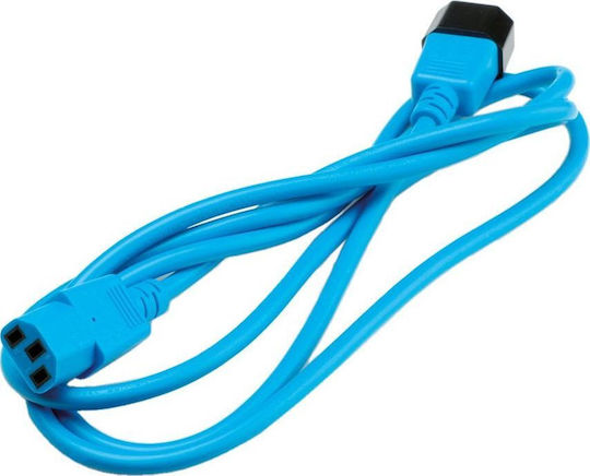 Value IEC C14 / IEC C13 - IEC C14 / IEC C13 / IEC 320 Кабел 0.8м Син