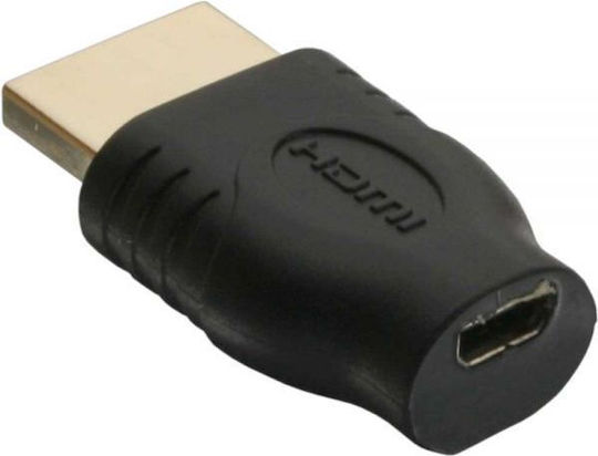 InLine HDMI / Mikro-HDMI Männlich Zu HDMI / Mikro-HDMI Weiblich Konverter 1Stück 17690A
