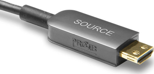Procab HDMI-Kabel männlich - HDMI-Stecker männlich 15m Schwarzes
