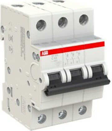 Sourcing Mini-Leistungsschalter Sh203-c63a 3p 6ka