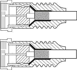 Goobay Kabelantenne Koax-Stecker - Koax-Buchse (67288)