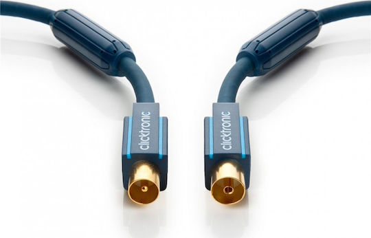 Clicktronic Kabelantenne Koax-Stecker - Koax-Buchse