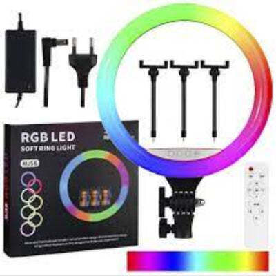 RGB Ring Light και Βάση για Κινητό